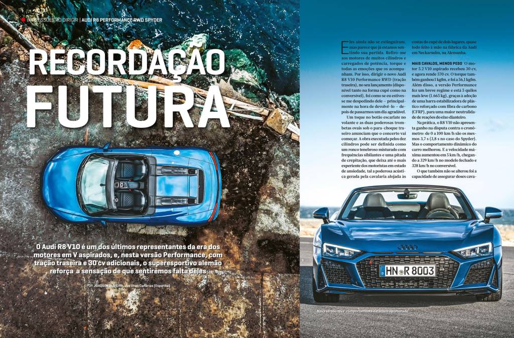 AUDI-R8 Quatro Rodas Ed 757 maio 2022