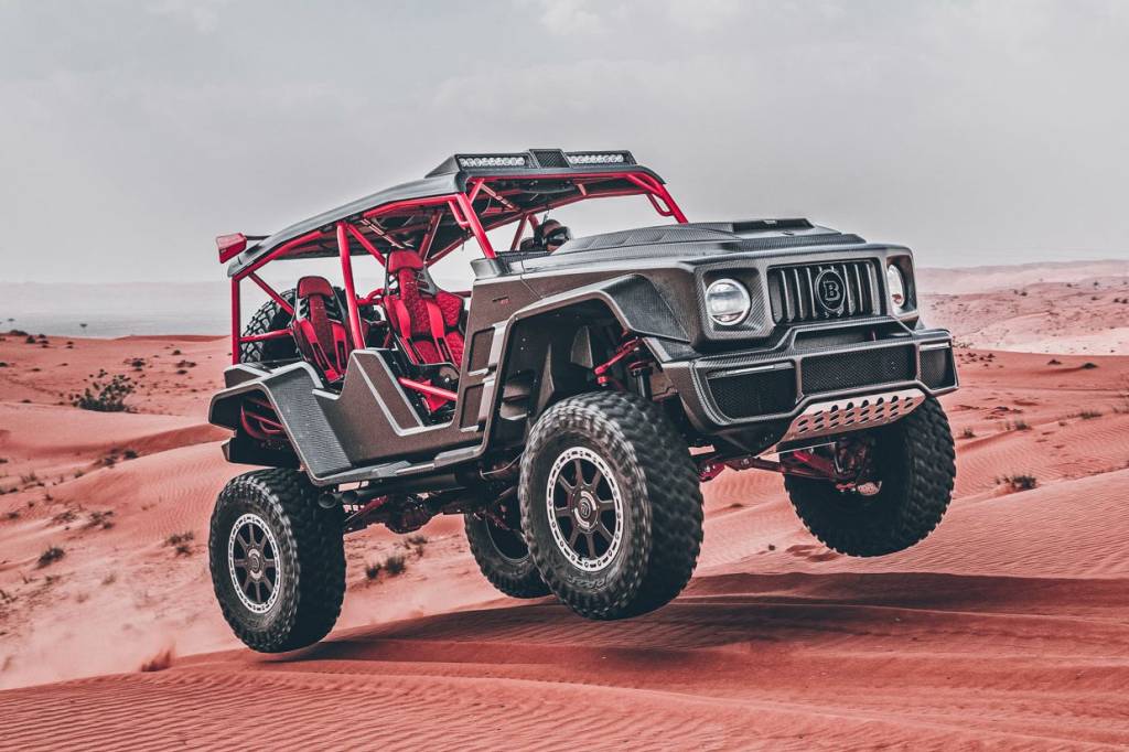 Brabus 900 Crawler é um buggy feito sob medida com cara de Classe G