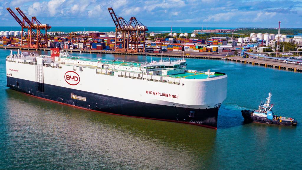 Navio da BYD Navio da BYD