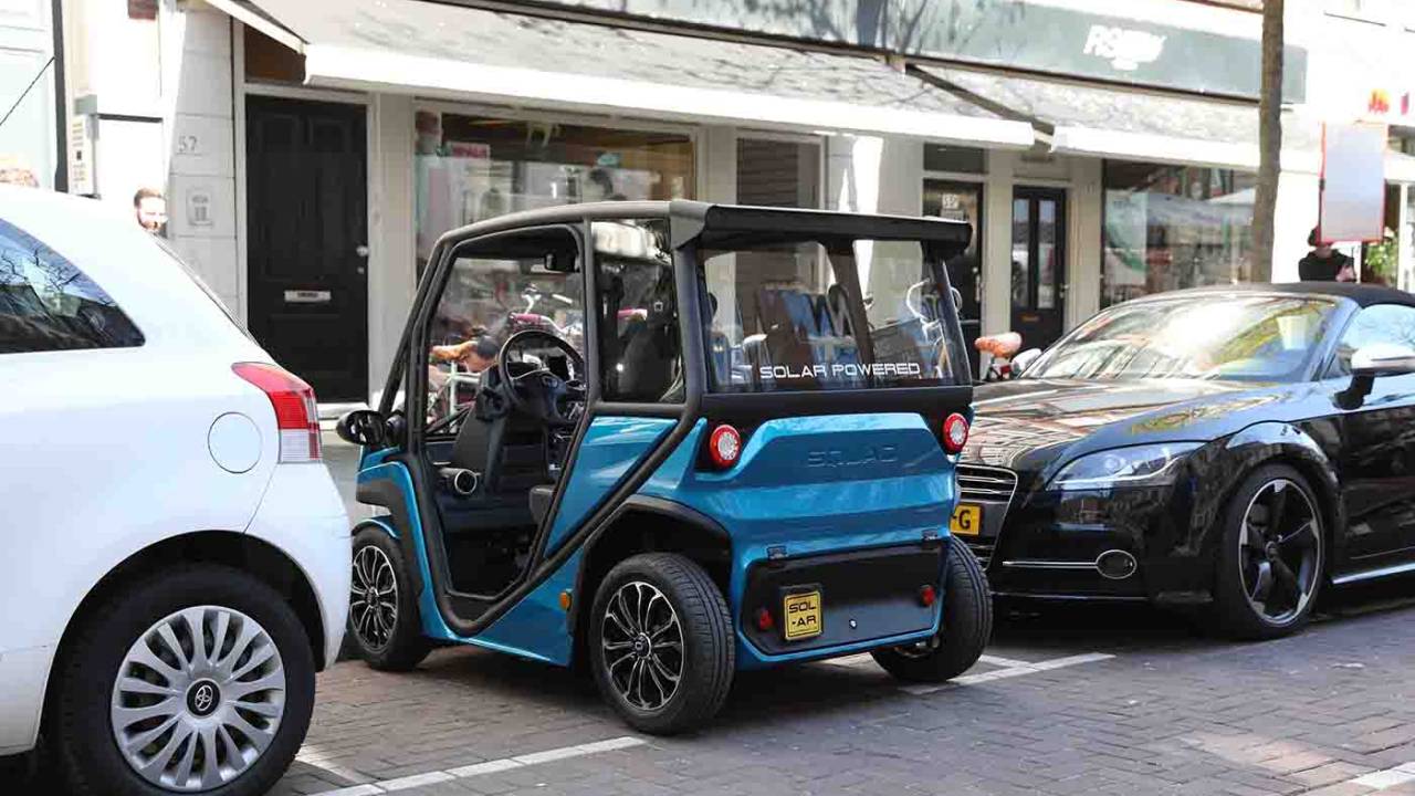 Squad Solar City Car