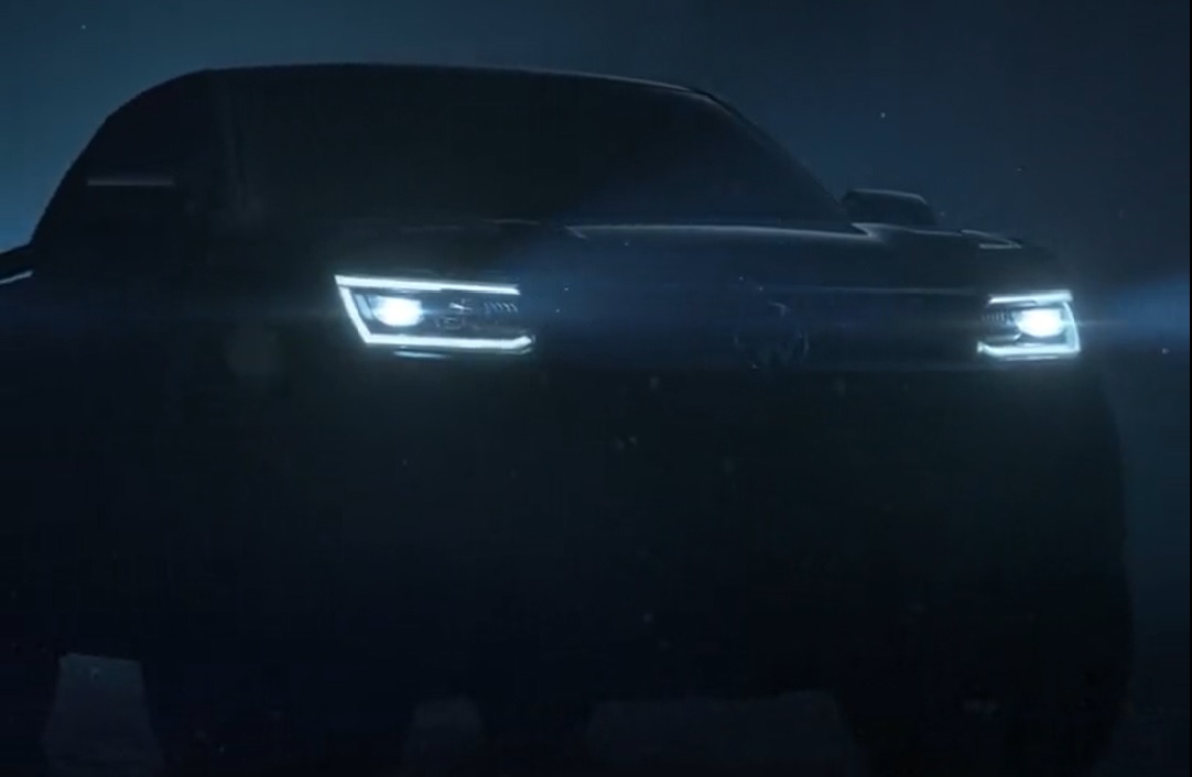 Teaser da Amarok destaca faróis de LED matriciais