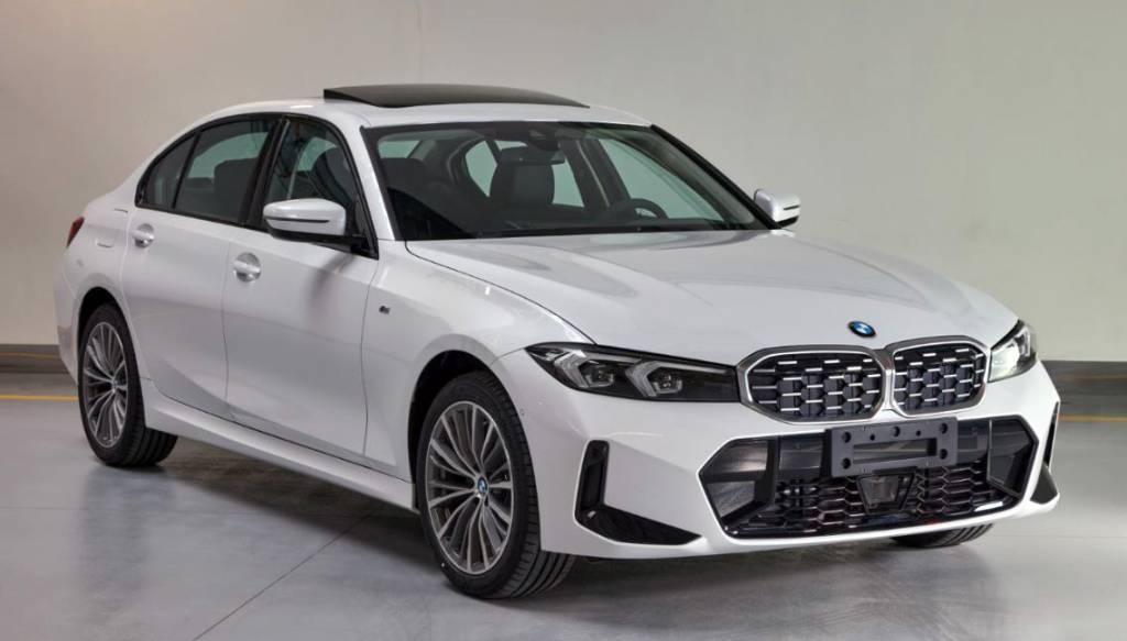 Facelift BMW Série 3 G20 Foto de homologação do facelift do BMW Série 3 de sétima geração