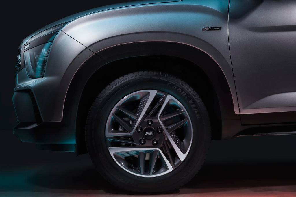 HYUNDAI CRETA N – DETALHE N LINE NA RODA – 1 Hyundai Creta N Line 2023