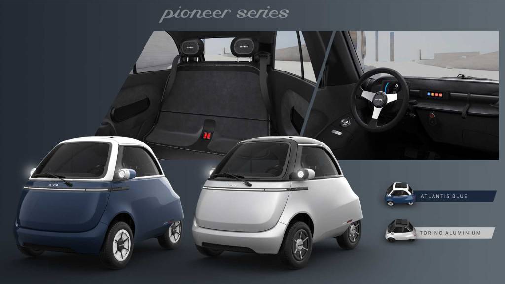 microlino edição limitada Microlino Pioneer Series
