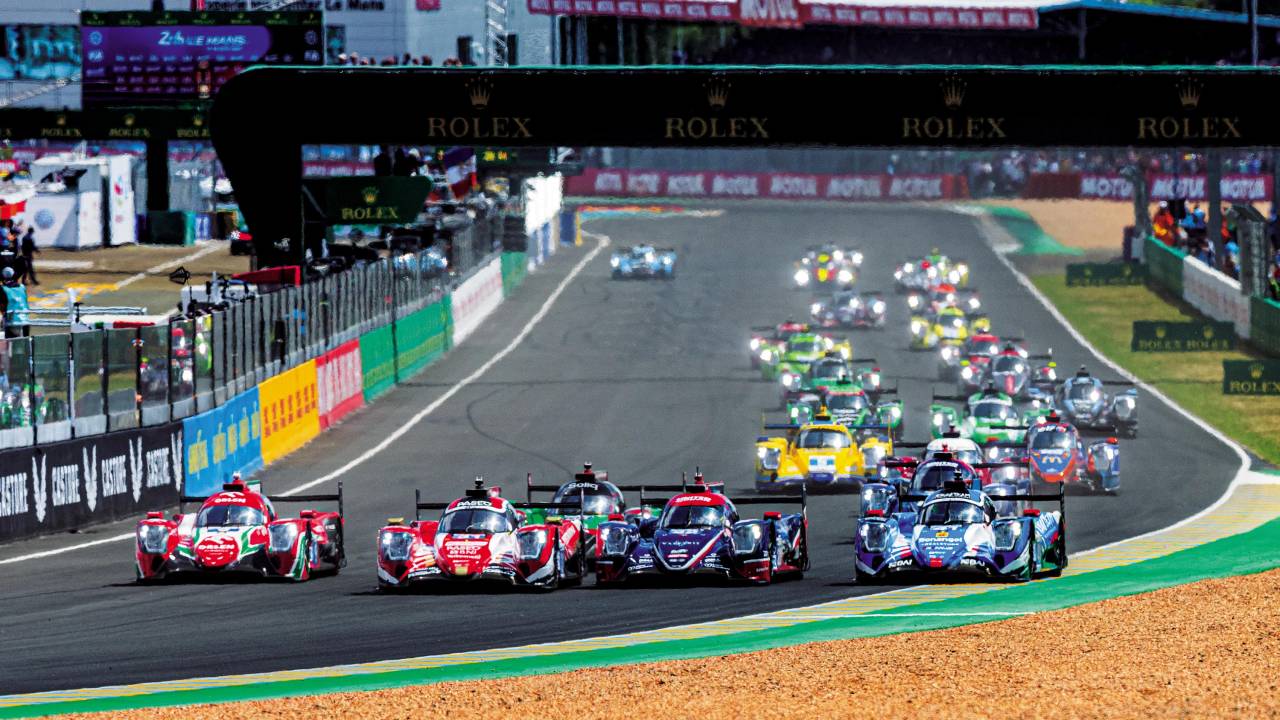 Start - 24 hours of Le Mans - - Circuit de la Sarthe - Le Mans - France -