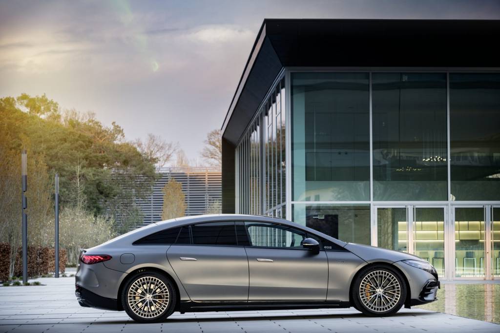 Mercedes-AMG EQS 53 4MATIC+, 2021Mercedes-AMG EQS 53 4MATIC+, 2021 Mercedes AMG EQS 53: dirigimos o primeiro carro elétrico da AMG