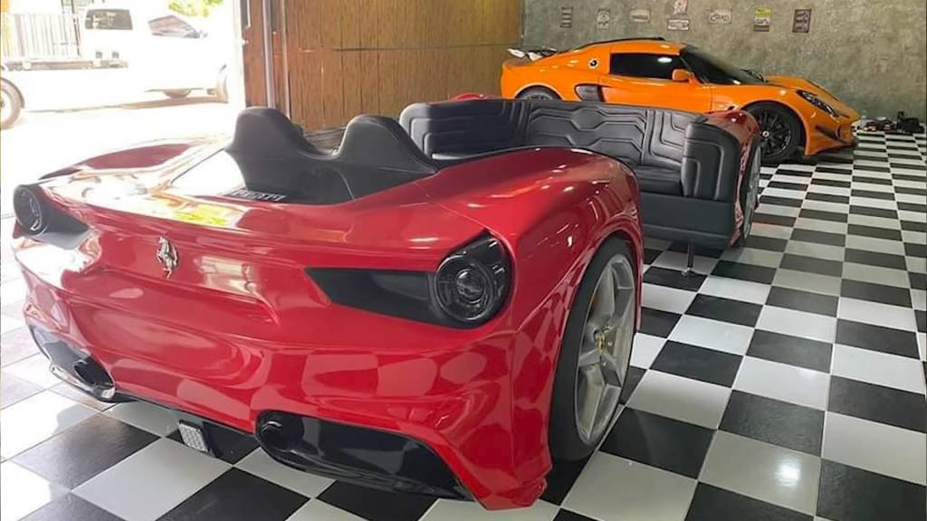 Gallardo Hilux 7 móveis feitos como réplicas de lamborghinis
