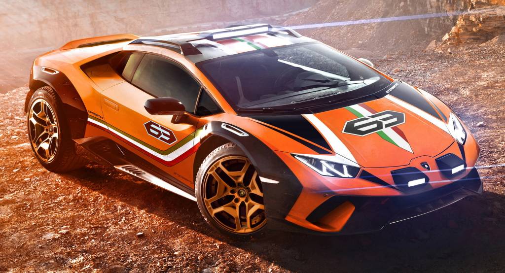 Lamborghini-Huracan-Sterrato-Concept Lamborghini Sterrato off-road conceito