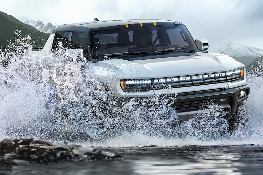 Hummer EV água
