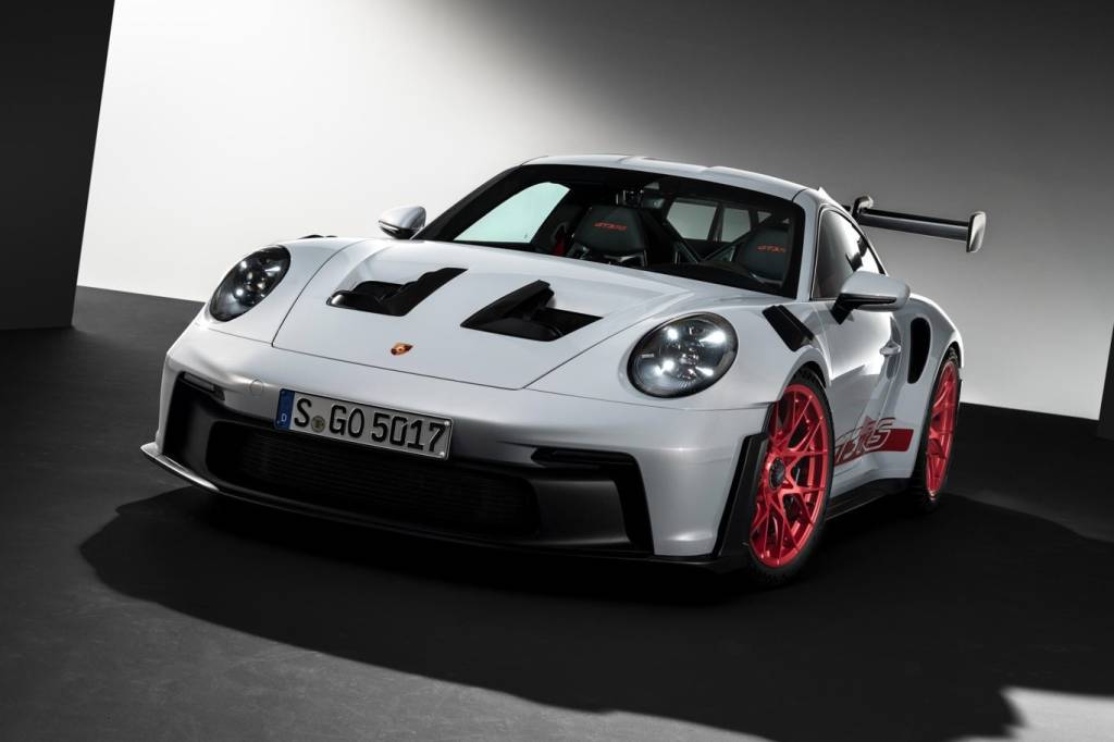 Novo Porsche 911 GT3 RS tem 525 cv e até as portas são de fibra de carbono