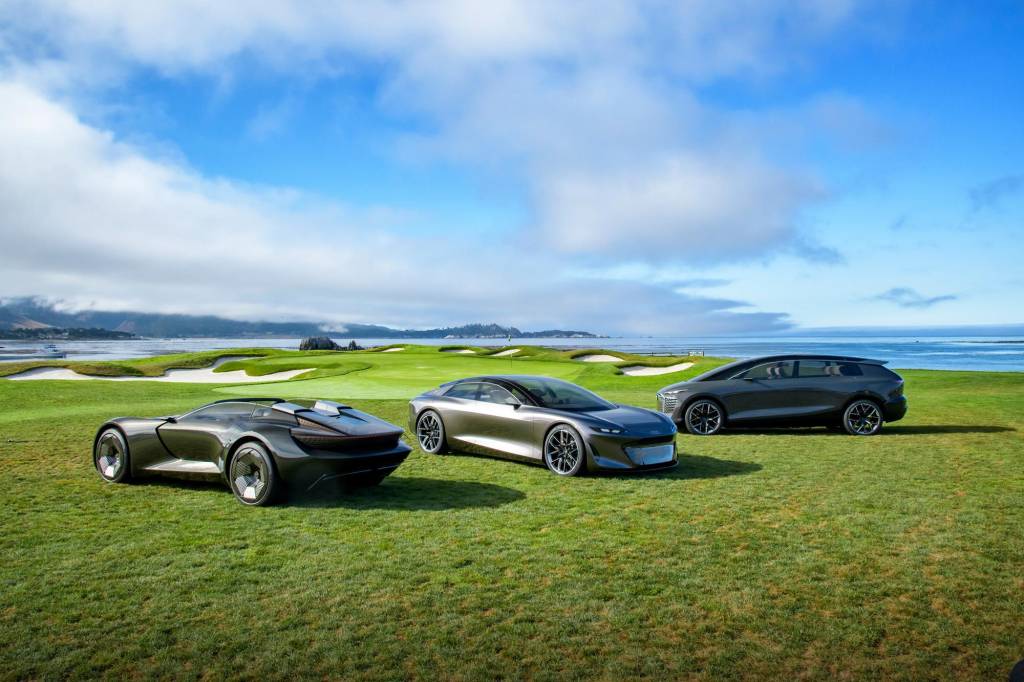Audi concepts together Todos os Audi Sphere reunidos