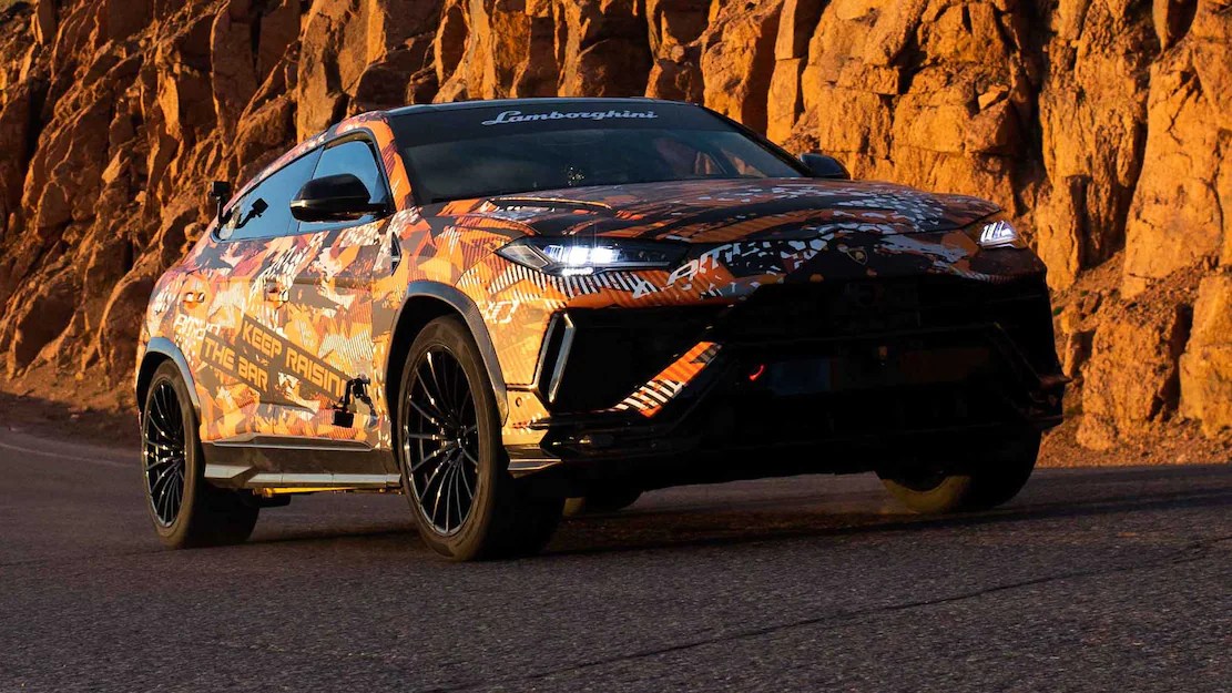 Protótipo de nova variante do Lamborghini Urus