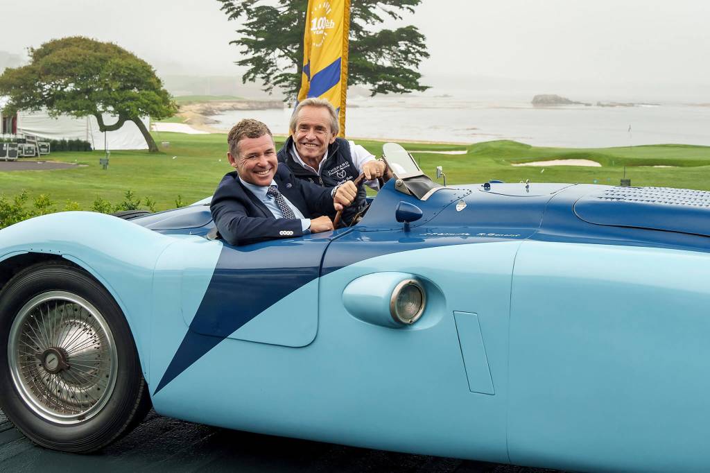 Monterey_Car_Week_2022_Tom_Kristensen_Jackie_Ickx Tom Khristensen acompanhado por Jackie Ickx
