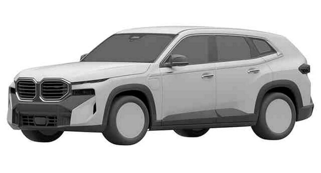 2023-BMW-XM-1 Conceito BMW XM frontal