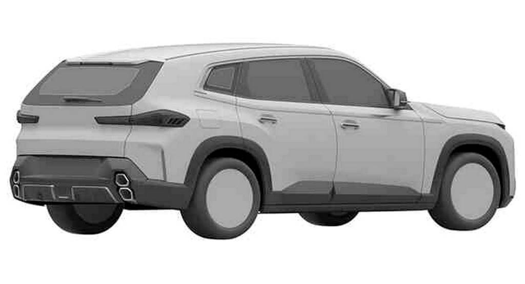2023-BMW-XM-2 Conceito BMW XM traseira 3 quartos