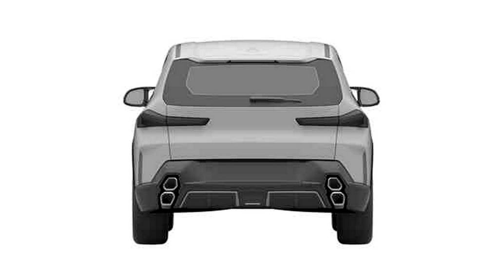 2023-BMW-XM-4 Conceito BMW XM traseira
