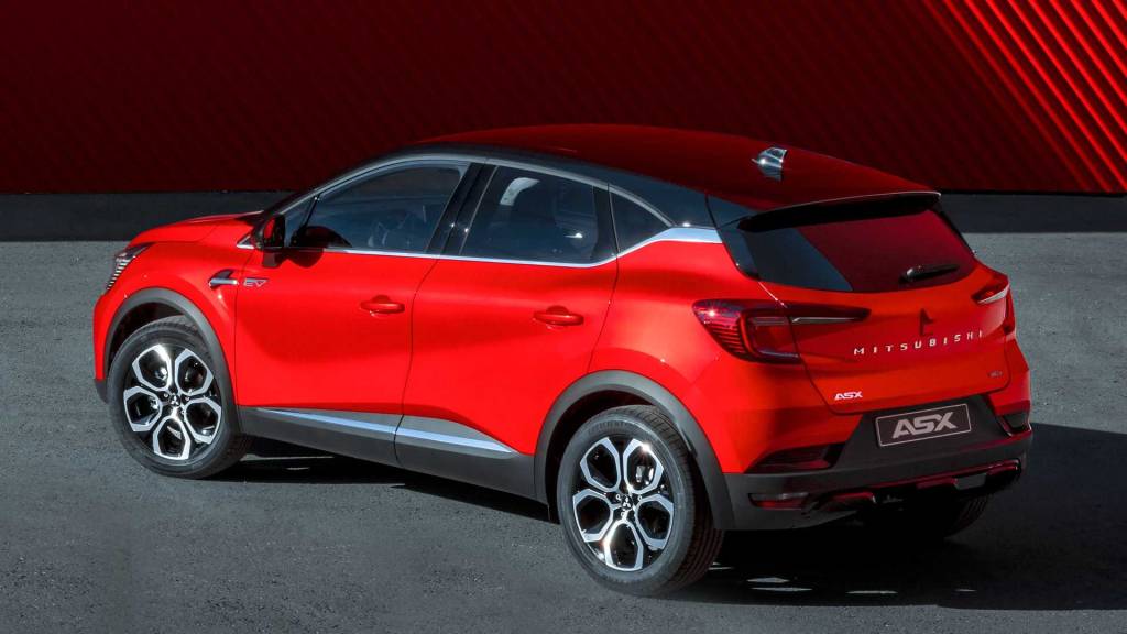 mitsubishi-asx-2023 4 Mitsubishi ASX 2024traseira vermelho