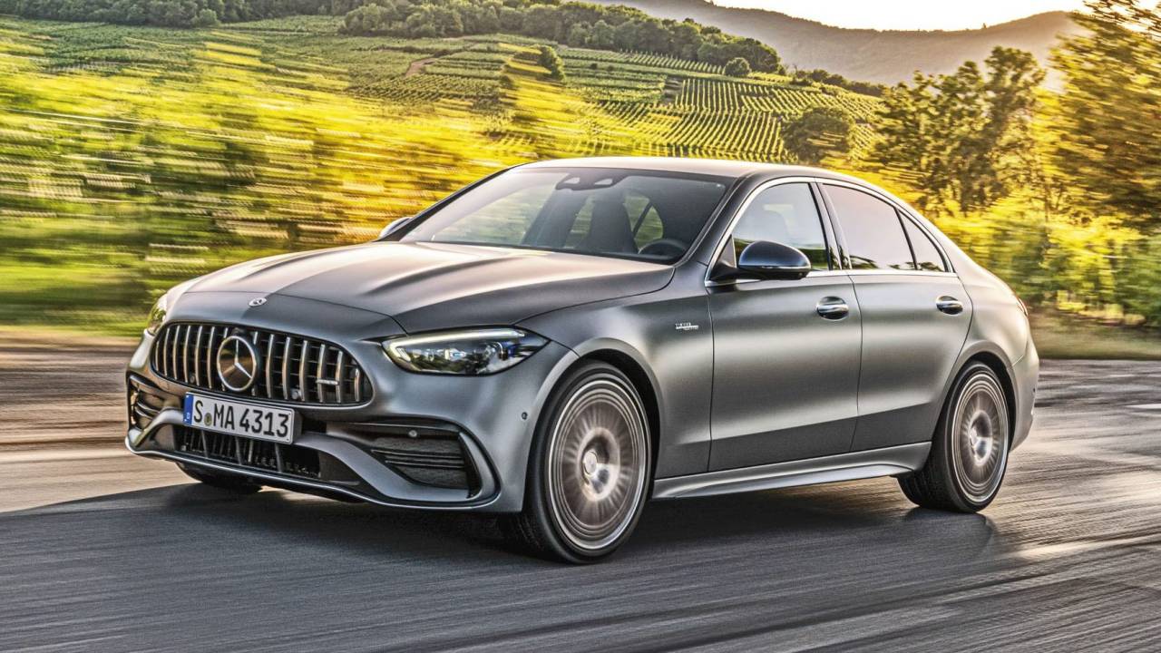 Press Test Drive AMG C 43 & AMG EQE 53, 2022, Colmar