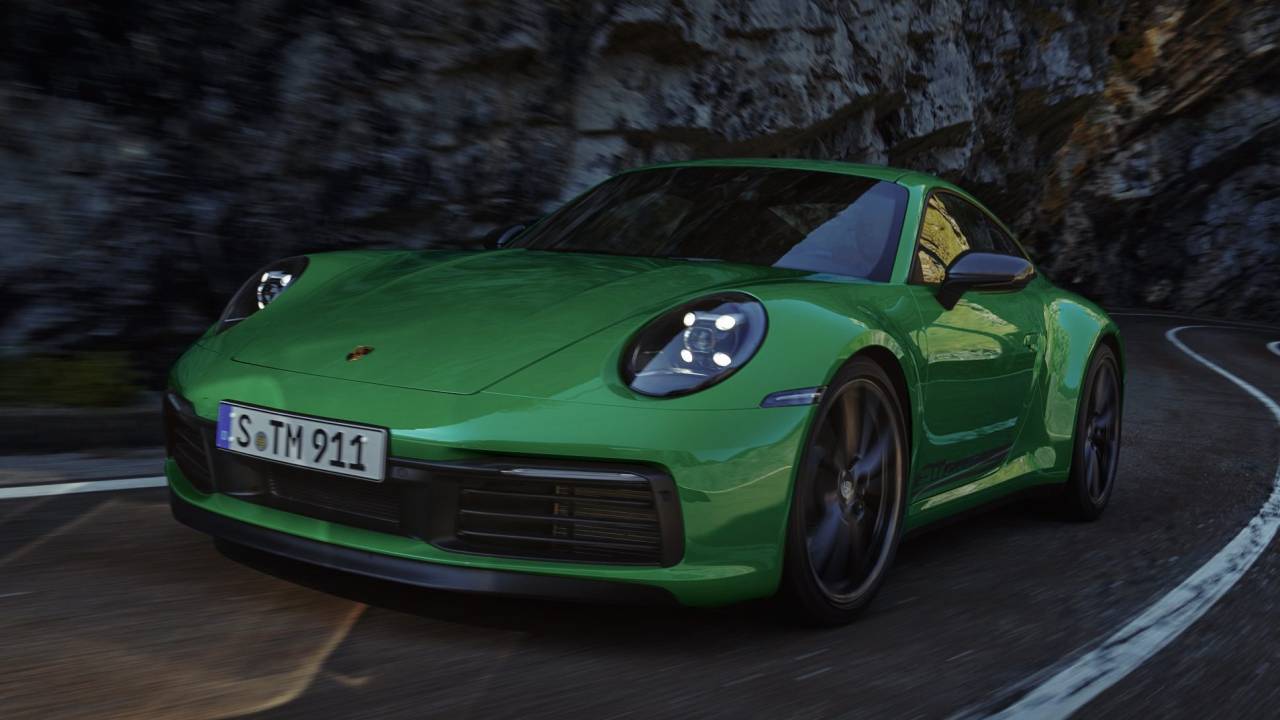 Porsche 911 Carrera T frontal