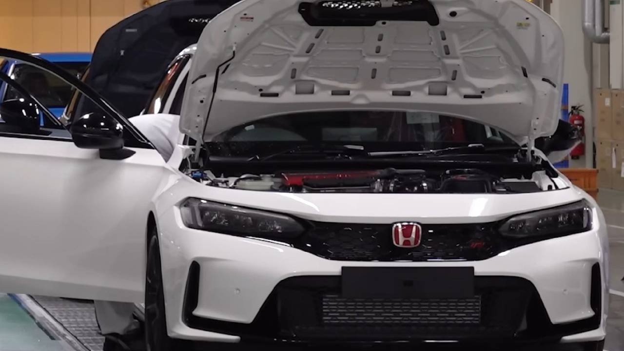 Pordução Civic Type R