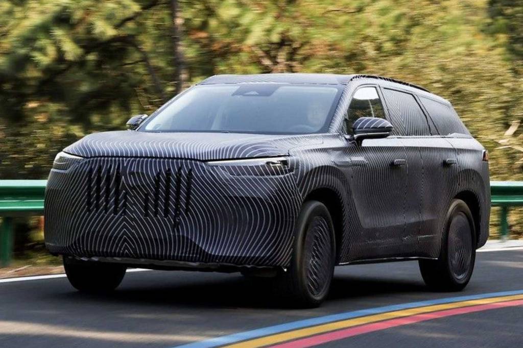 Novo Chery Tiggo 9 terá maçanetas retráteis e até opção com supercharger