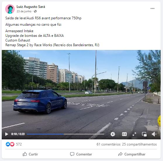 RS6 Audi RS6 Fuego