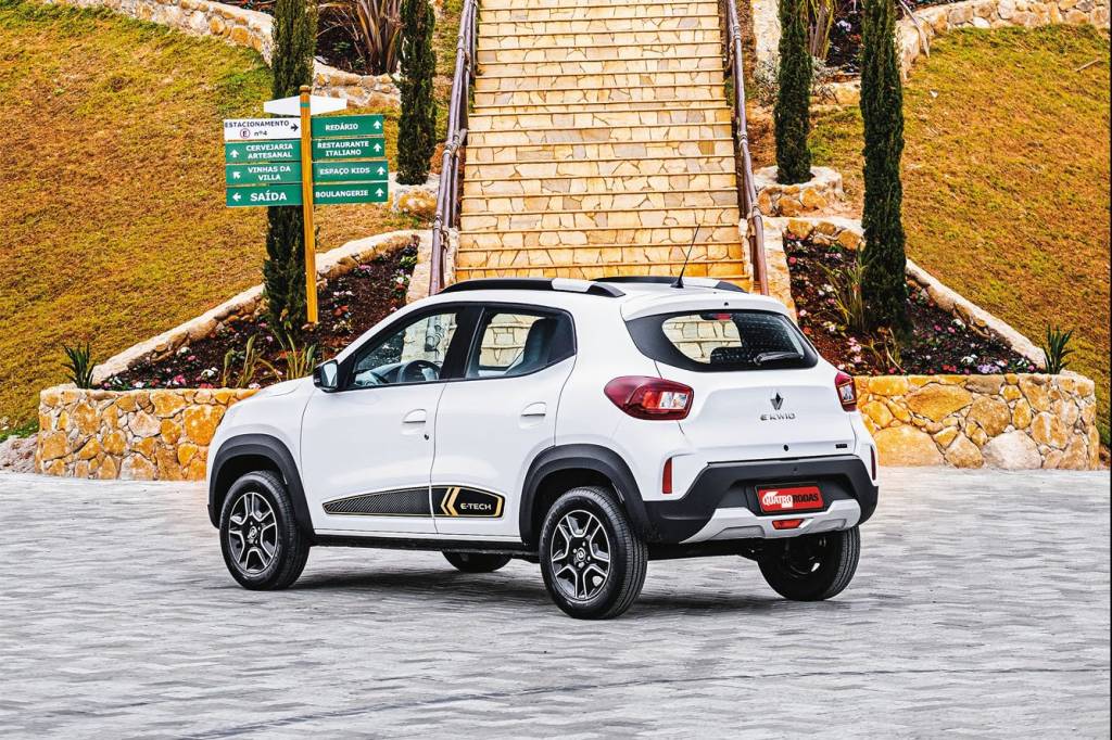 Renault Kwid E-Tech é o primeiro carro elétrico por menos de R$ 100.000