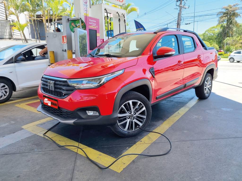 Calibradores desregulados deixam Fiat Strada trabalhando sob pressão