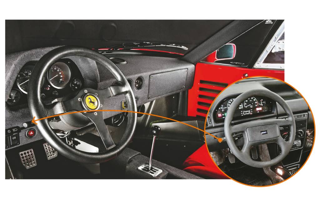 Quando o compartilhamento de peças entre os carros foi longe demais