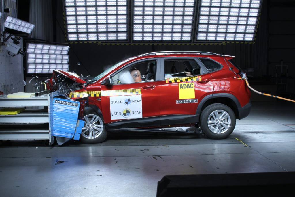 crash test chevrolet tracker latin ncap 2022