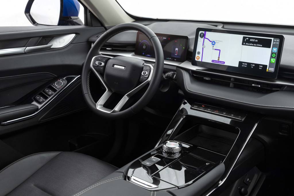 painel1-16 Interior do Great Wall Haval H6 brasileiro