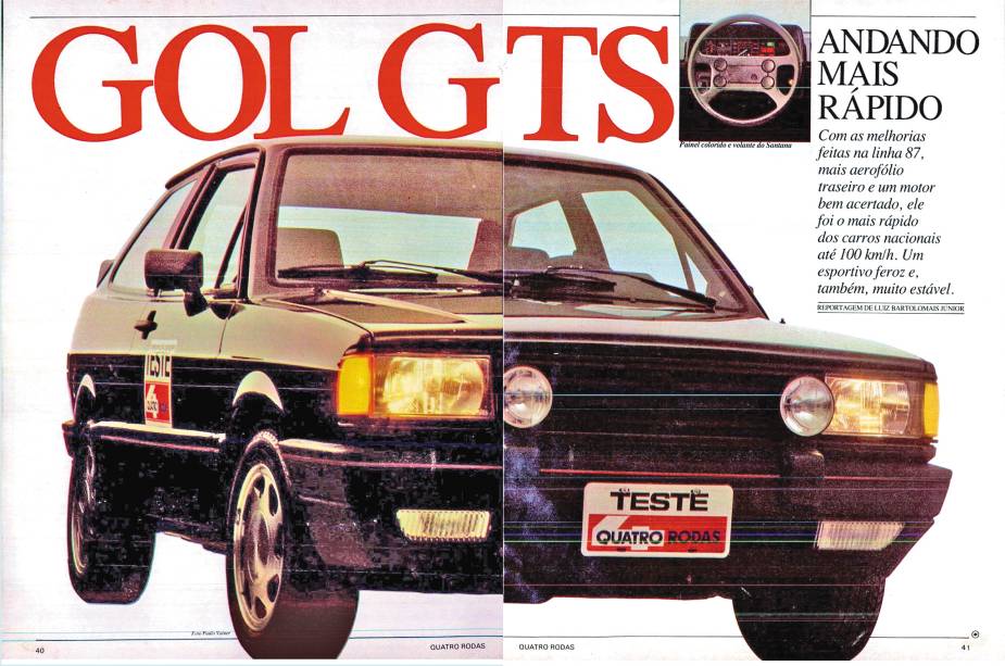 1987 - MOTOR AP - Motor "Alta Performance" estreou no ano que o Gol se tornou líder de vendas 1987 - MOTOR AP - Motor "Alta Performance" estreou no ano que o Gol se tornou líder de vendas