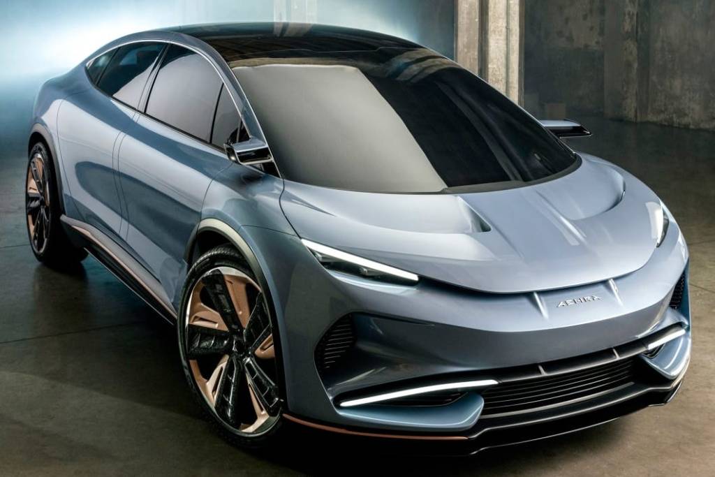 Startup projeta SUV elétrico com tela inteiriça e que se move