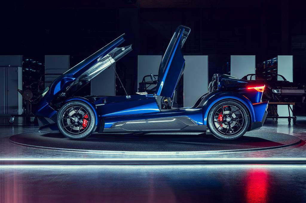Donkervoort F22-6 Teto do Targa pode ser removido