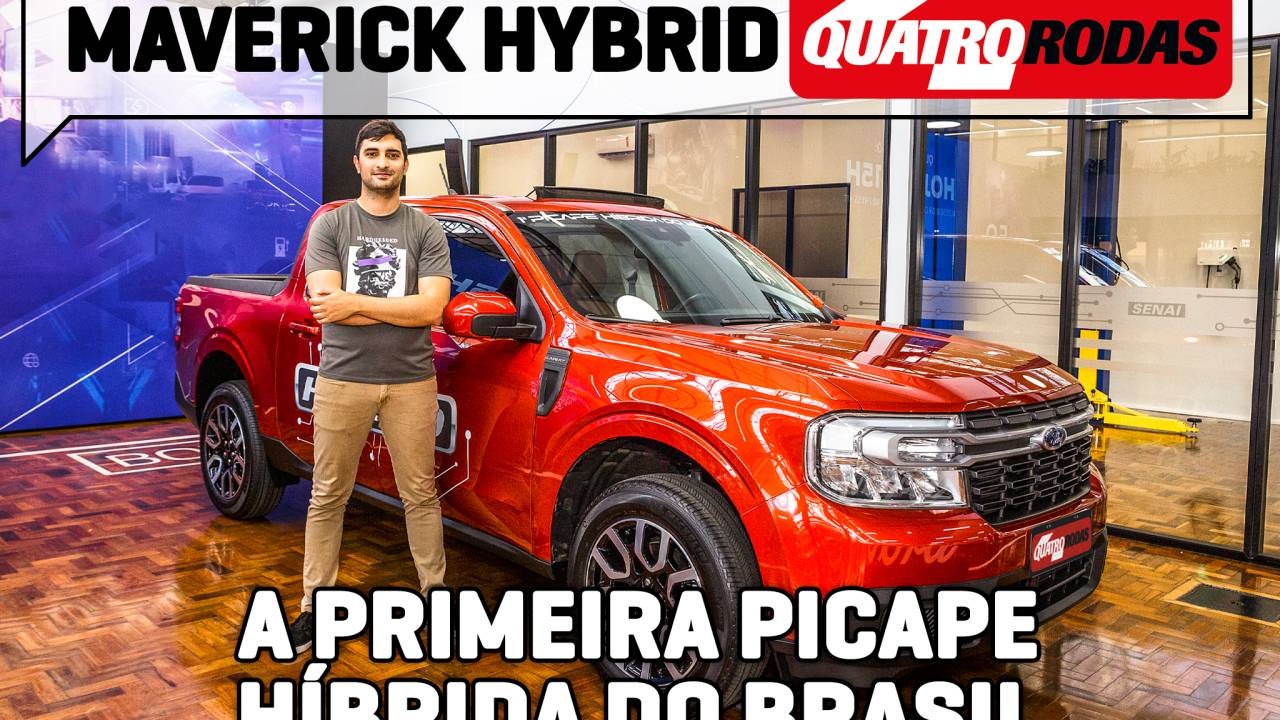 Ford Maverick híbrida chegará ao Brasil nos próximos meses