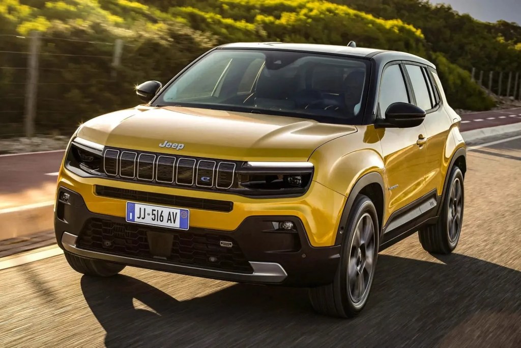 Mini-Renegade, Jeep Avenger é o Carro do Ano da Europa em 2023