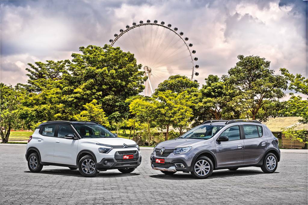 Citroën C3 ou Renault Stepway 1.0: qual é melhor hatch básico aventureiro?