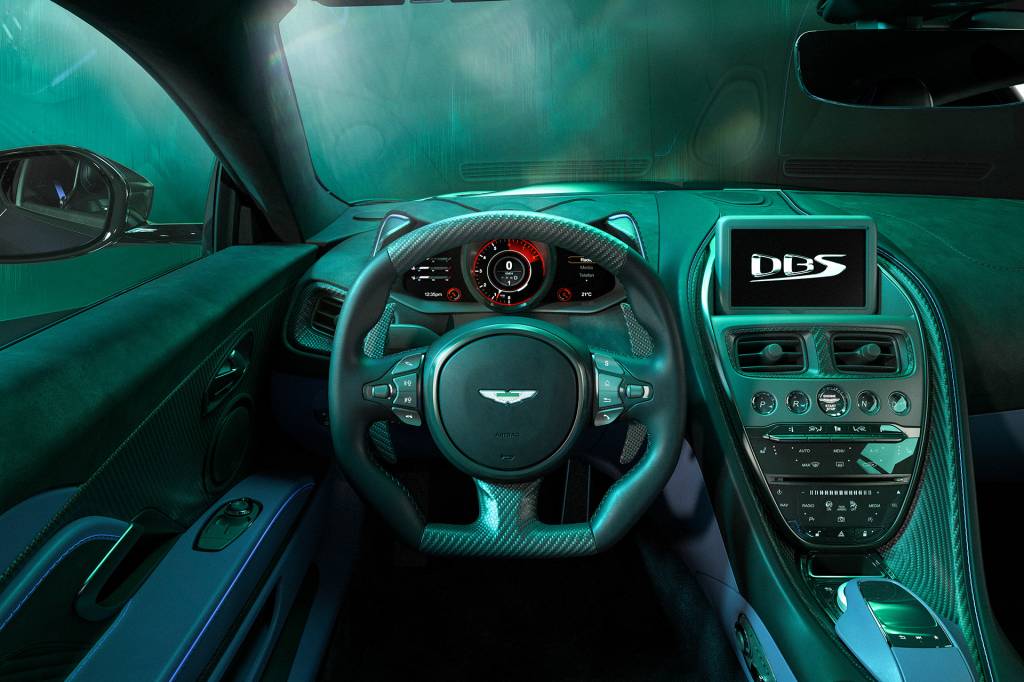 Aston Martin DBS 770 Ultimate (2) Painel do novo DBS 770 Ultimate