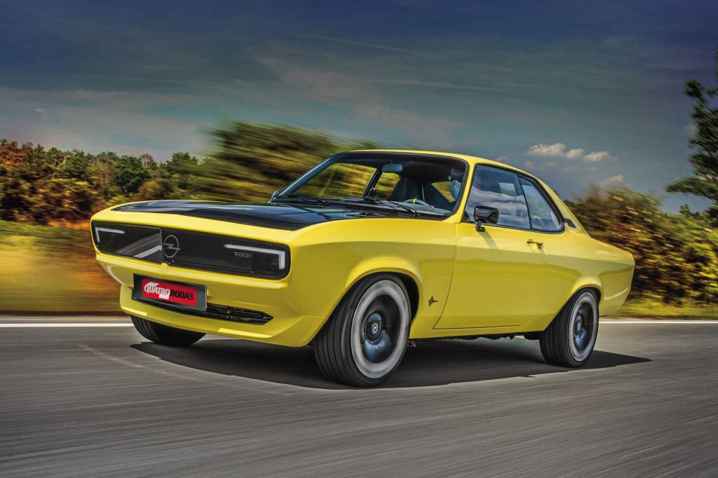 Opel Manta GSe: dirigimos o conceito elétrico com cara de Opala