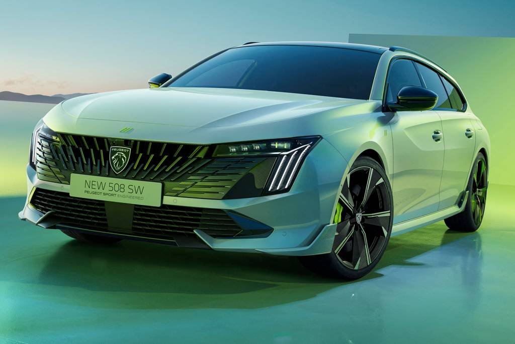 Peugeot 508 SW é uma perua de 360 cv e que faz 83,3 km/l de gasolina