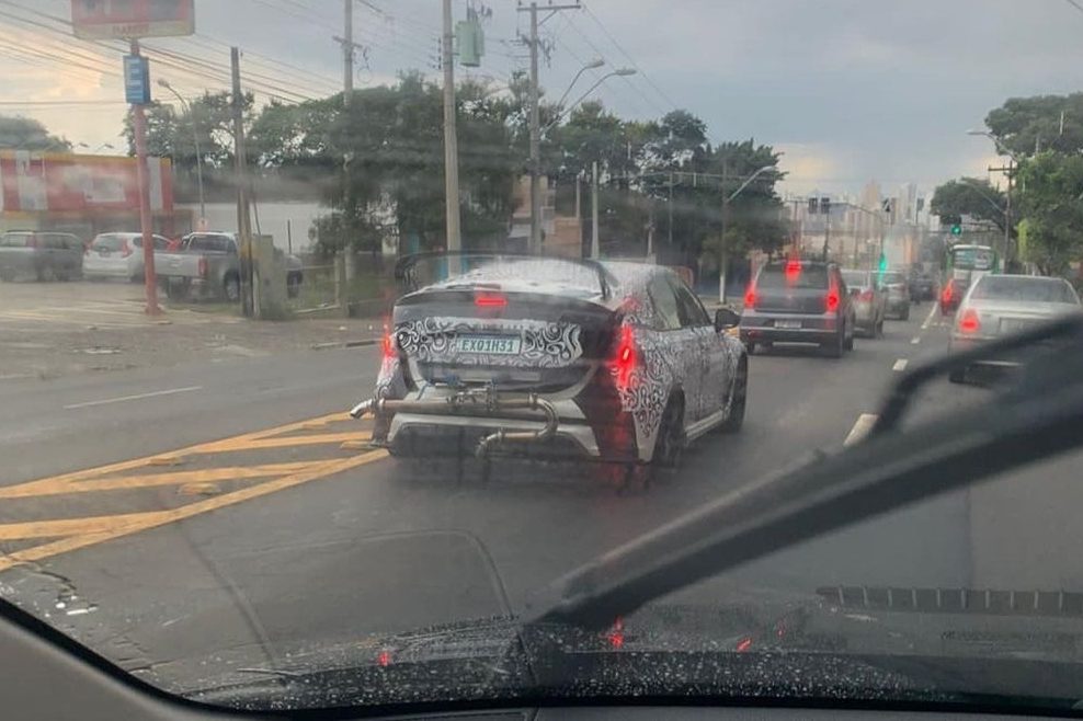 Novo Honda Civic Type R em testes no Brasil