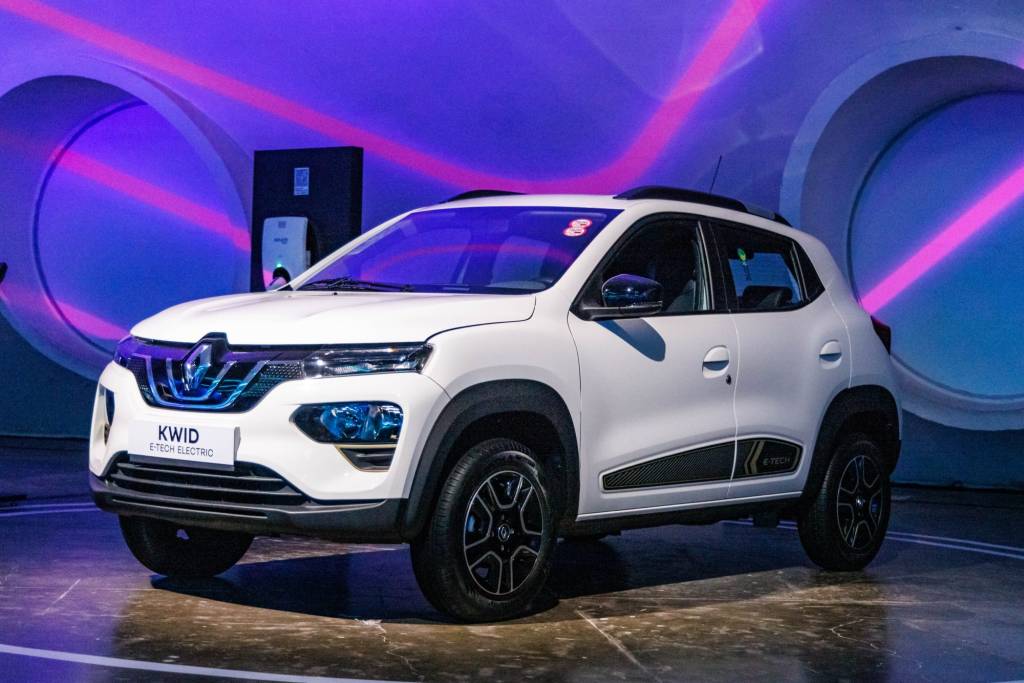 Renault Kwid E Tech 100% Elétrico. Foto: Rodolfo BUHRER / La Imagem / Renault Kwid E-tech