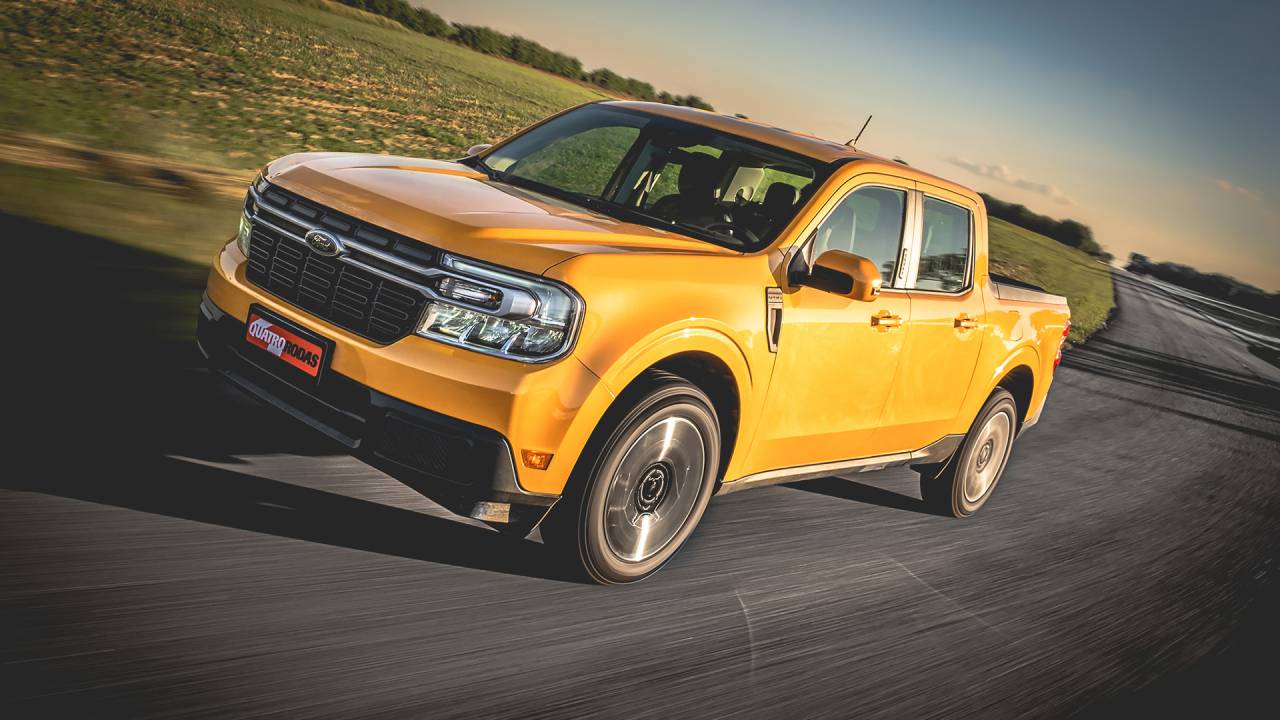 Ford Maverick é a primeira picape híbrida à venda no Brasil