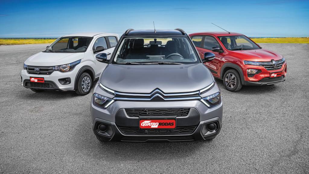 Os dez carros 2024 mais baratos do Brasil; veja equipamentos e opcionais