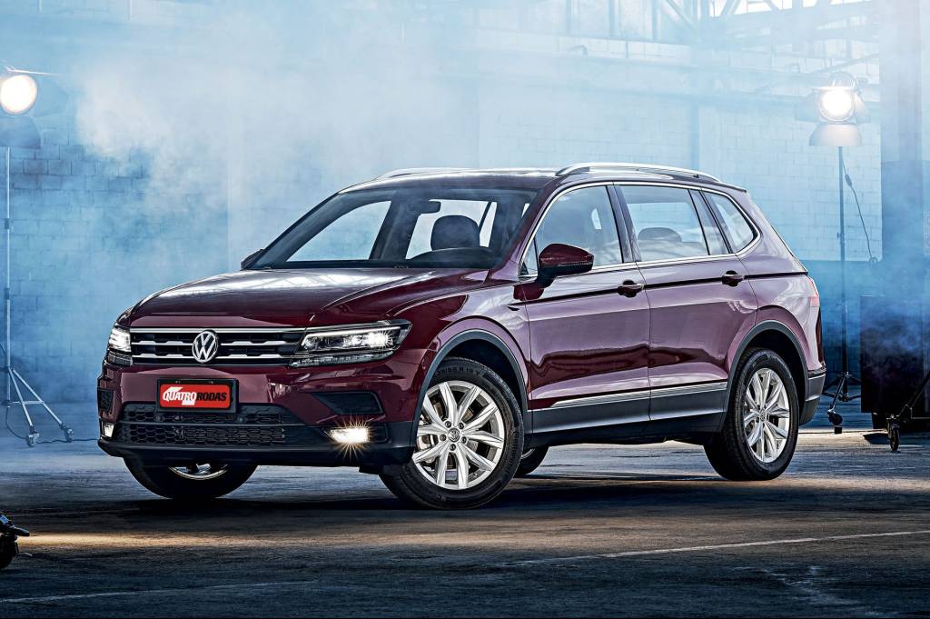 VW Tiguan Allspace é usado espaçoso e bem equipado, mas exige cuidados