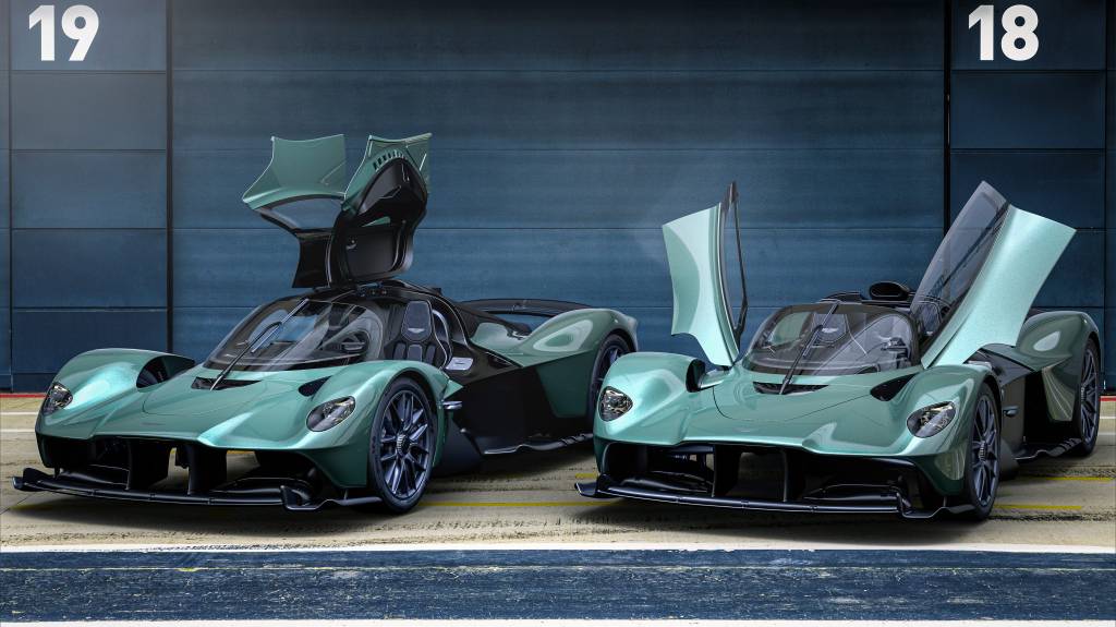 Manter um Aston Martin Valkyrie por 3 anos custa o preço de uma Ferrari