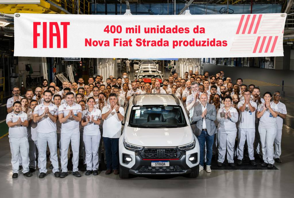 Agora com turbo, atual Fiat Strada chega a 400.000 unidades produzidas