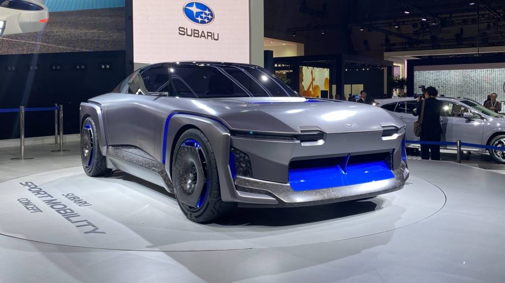 Novo conceito da Subaru é elétrico e tem inspiração no icônico BRZ