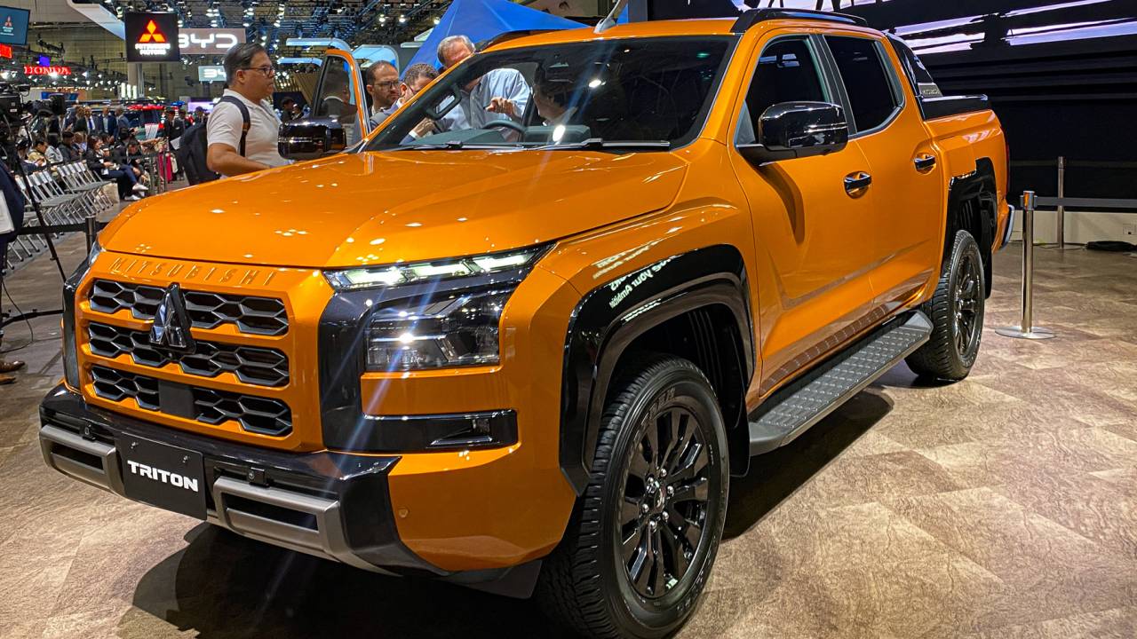 Nova Mitsubishi L200, que será fabricada em breve no Brasil