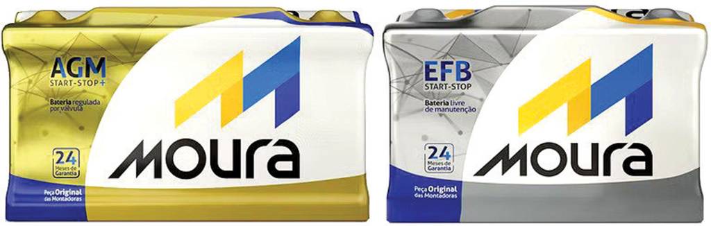 O que há de diferente nas baterias 12V EFB e AGM usadas em carros com start-stop?